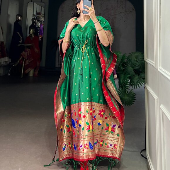 JACQUARD KAFTAN - Picture 2 of 12